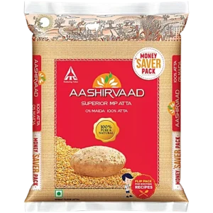 Aashirvaad Atta/Godihittu - Whole Wheat, 5 kg