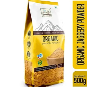Jivamrit Organic Jaggery Powder, 500 g