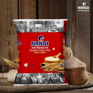 NANDI Chakki Fresh Atta, 5 kg