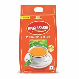 Wagh Bakri Premium Leaf Tea Pack, 1Kg, Assam