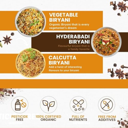 Organic Tattva, Organic Biryani Masala Powder 100 Gram | Rich in Flavour and No Artificial Additives - Image 4