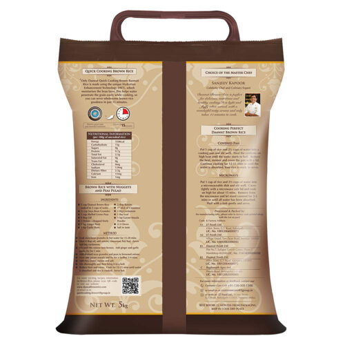 Daawat Brown Basmati Rice, 5kg - Image 3