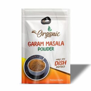 Gorly Organic Garam Masala 50gm| Authentic Blend of Indian Spices | 100% Natural & Aromatic |