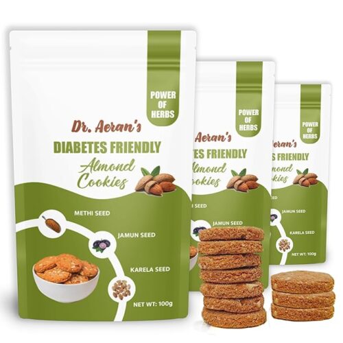 Dr Aeran’s Diabetes Friendly Almond Cookies (300gm) - Image 4