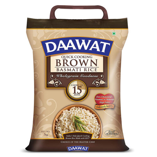 Daawat Brown Basmati Rice, 5kg