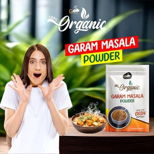 Gorly Organic Garam Masala 50gm| Authentic Blend of Indian Spices | 100% Natural & Aromatic | - Image 3