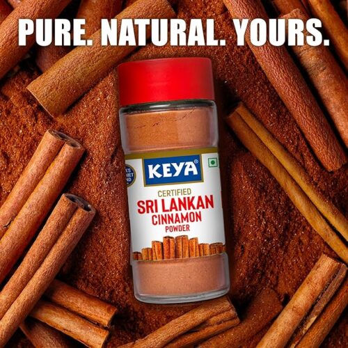 Keya Srilankan Certified Cinnamon Powder | Dalchini Powder | Ceylon Cinnamon | 45g - Image 2