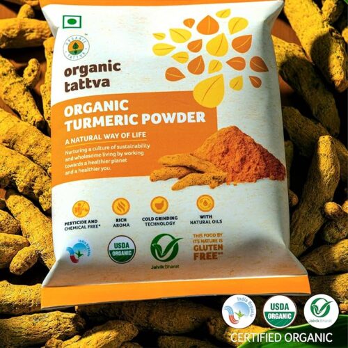 Organic Tattva, Organic Gluten Free Turmeric (Haldi) Powder - 100 Gram | - Image 4
