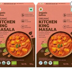 Organic Tattva - Kitchen King Masala 100 Gram (Pack of 2)
