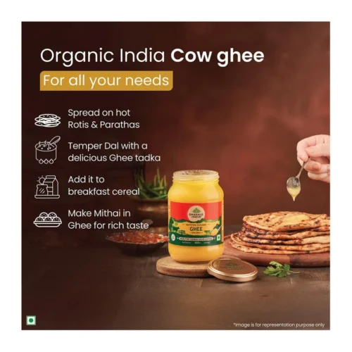 Cow's Ghee I Organic, Pure & Nourishing |Lab Tested on 600+ Parameters | Rich in Healthy Fat | 500g - Image 3
