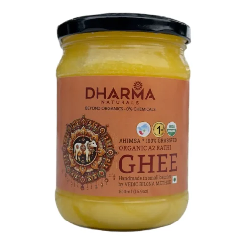 Dharma Naturals Organic A2 Rathi Cow Ghee - Image 2