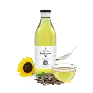 Zoom  Organic Sunflower Oil 1000ml - Pure, Unrefined, Single-Filtered, Virgin & Wooden Cold-pressed (Kacchi Ghani) without Preservatives