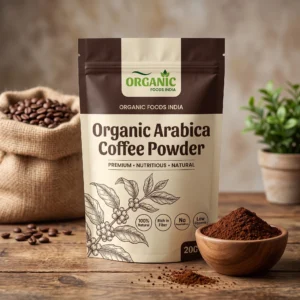 Organic Arabica Coffee Powder 200 gms X 2 Packs