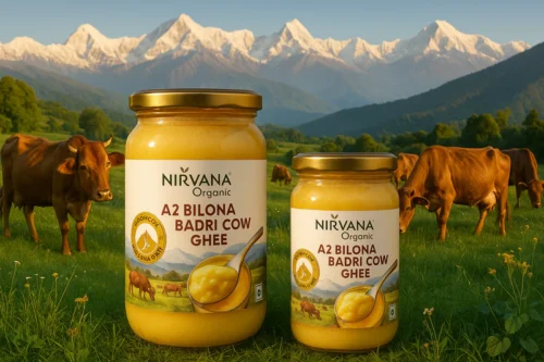 Badri Cow A2 Ghee-Made by Bilona Method (500g)