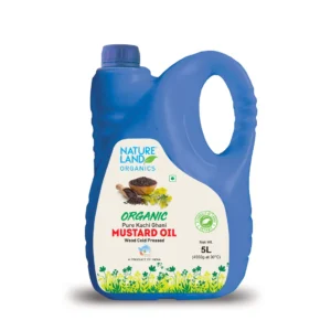 Organic Wood Cold Pressed Mustard Oil 5 Ltr.
