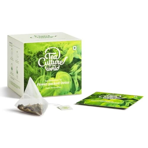 Tea Culture of The World Power Packed Detox Tea | 16 Count, 32 Gram - Image 2