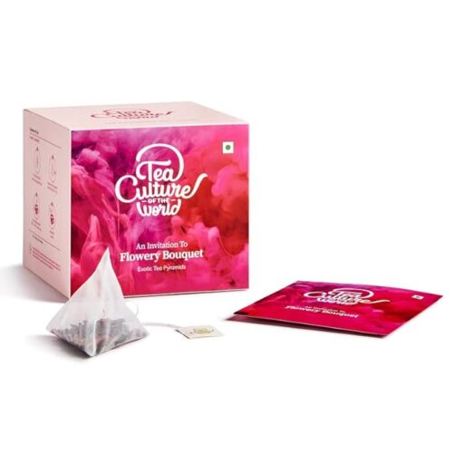 Hibiscus Tea Bags | Calming Hibiscus & Fragrant Rose | Made with 100% Whole Leaf | Brew Hot or Cold, 16 count - Image 2