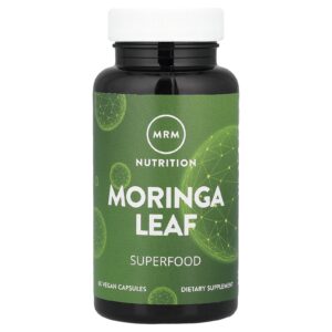 Moringa Leaf, 60 Vegan Capsules, MRM Nutrition, (600 mg per Capsule)