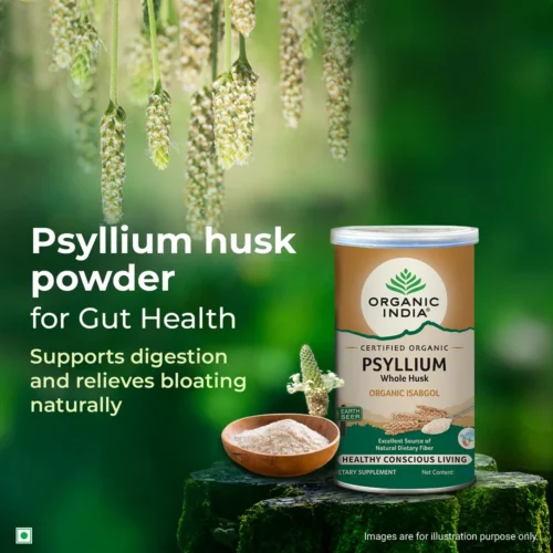 Organic India Psyllium Whole Husk(200g) - Image 2