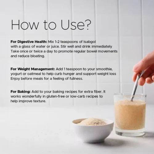 Isabgol (Psyllium Husk)(500g) - Image 4