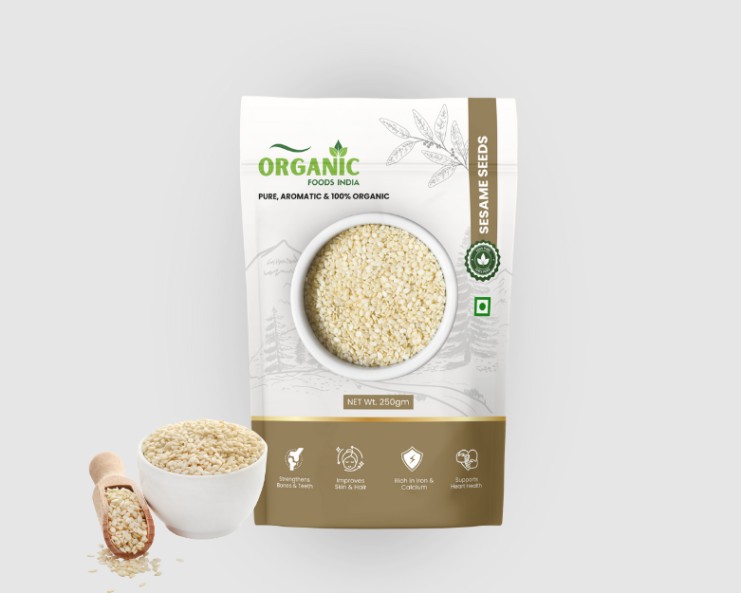 Organic Sesame Seeds (250gm)