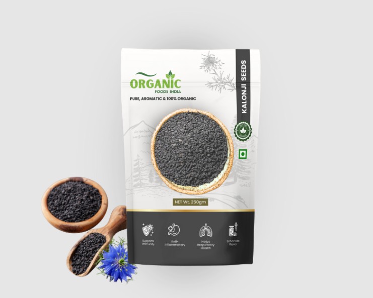 Organic Kalonji Seeds (250gm)