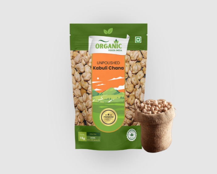 Organic Kabuli Chana (1kg)
