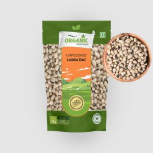 Organic Unpolished Lobia Dal(1kg)