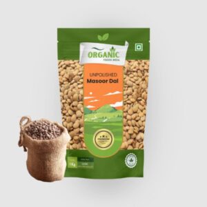 Organic Whole Masoor Dal(1kg)