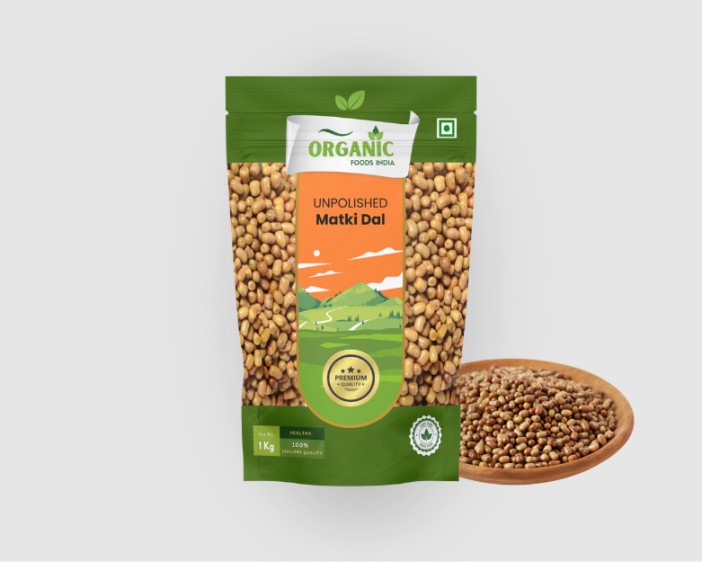 Organic Matki Dal (1kg)