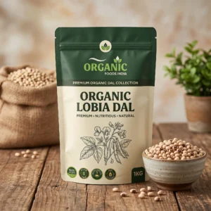 Organic Unpolished Lobia Dal(1kg)