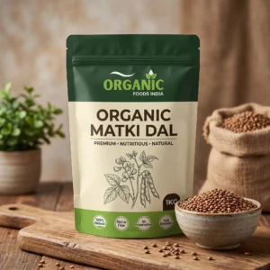 Organic Matki Dal (1kg)