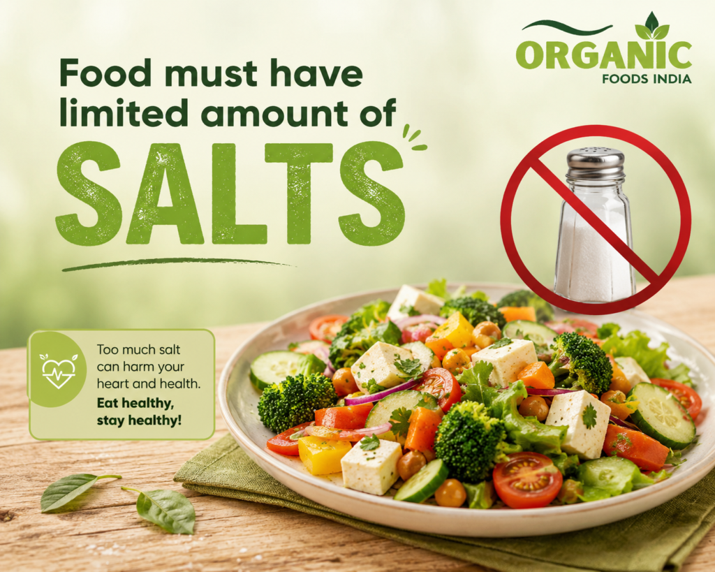 limited amount of salts